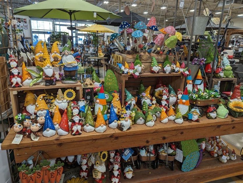Garden Gnome Sale at Green Acres